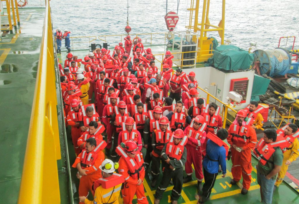 Offshore Emergency Drill