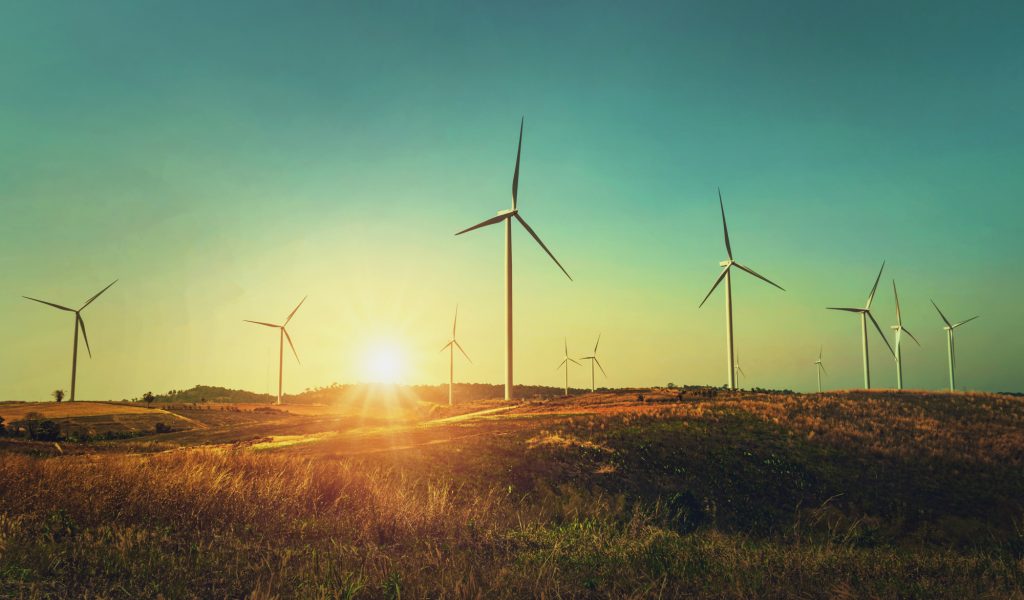 Wind Farm Sunrise
